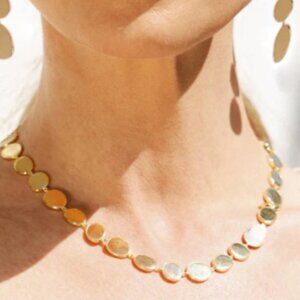 Melinda Maria She is A Natural Infinity Necklace in Gold